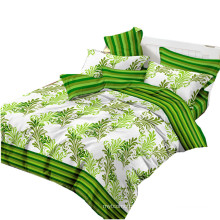 125gsm 135gsm polyester anti pilling white bedding set luxury duvet cover set luxury fashion bedding set 4pcs